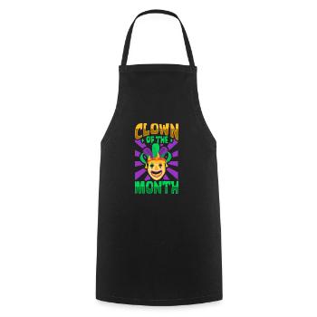 Circus Arts Circus Artists Event Staff - Cooking Apron - black - Front - AI Model Male 185 dark (185cm)
