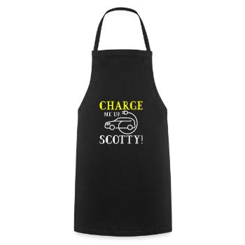 Véhicule électrique - Tablier de cuisine - noir - Devant - AI Model Male 185 dark (185cm)