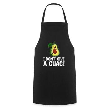 Don't Give A Guac Avocado Guacamole Lover - Cooking Apron - black - Front - AI Model Male 185 dark (185cm)