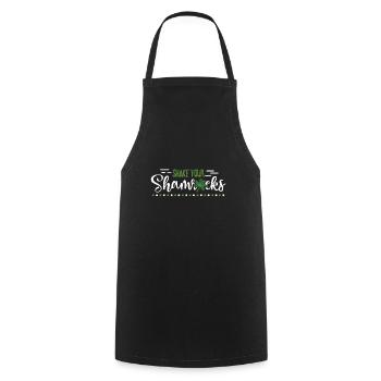Lustige Irische Saint Patricks Day Shake Your - Kochschürze - Schwarz - Vorne - AI Model Male 185 dark (185cm)