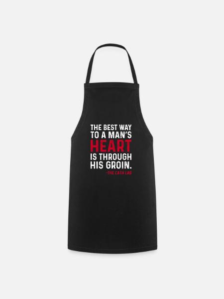 Cardiologia Infermiere Cardiologo - Grembiule da cucina - nero