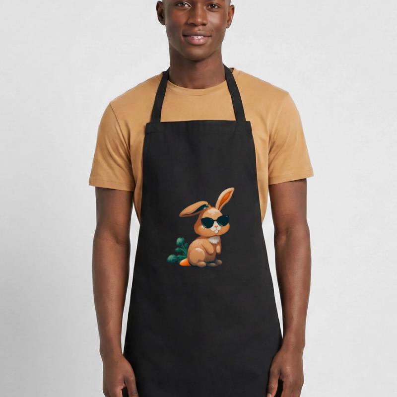Easter Bunny Face Easter Bunny Rabbit Easter Cooking Apron