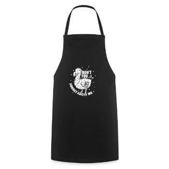 Don't you forget about Me Mauritius Island - Cooking Apron - black - Front - AI Model Male 185 dark (185cm)
