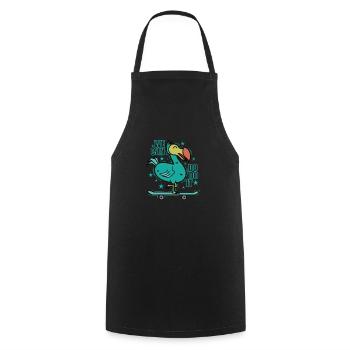 We can do it We can Dodo it Bird Mauritius - Cooking Apron - black - Front - AI Model Male 185 dark (185cm)
