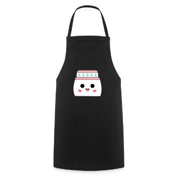 Kreuzfahrtschiff Kawaii süß Kreuzfahrt Urlaub - Kochschürze - Schwarz - Vorne - AI Model Male 185 dark (185cm)