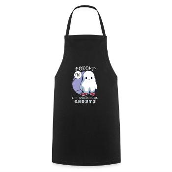 Bodybuilding Powerlifting Weightlifting Fitness - Cooking Apron - black - Front - AI Model Male 185 dark (185cm)