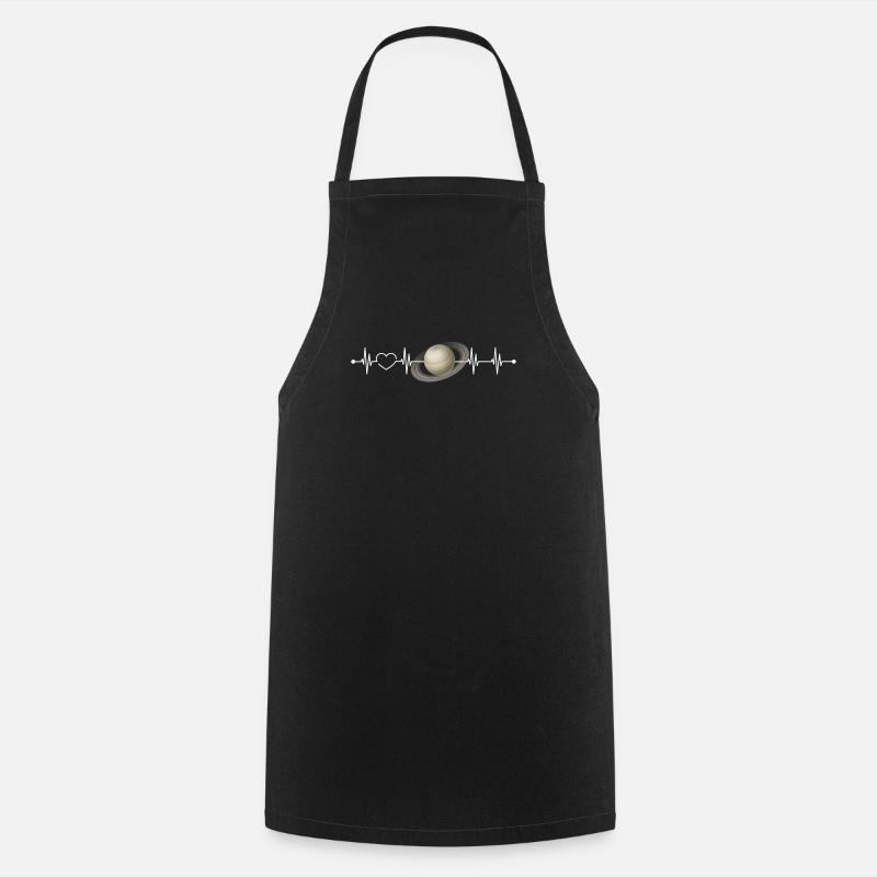 Saturne - Tablier de cuisine - noir