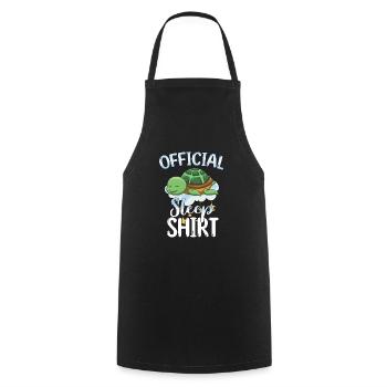 Sleeping Sweet Gift - Cooking Apron - black - Front - AI Model Male 185 dark (185cm)