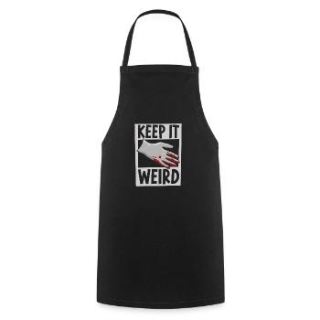 True Crime Murder Spy Crime Intérêt Idée cadeau - Tablier de cuisine - noir - Devant - AI Model Male 185 dark (185cm)