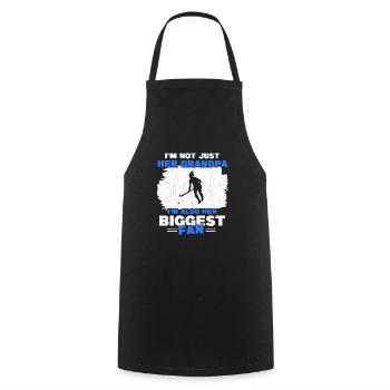 I'm Her Grandpa I'm Also Her Biggest Fan Field Hoc - Cooking Apron - black - Front - AI Model Male 185 dark (185cm)