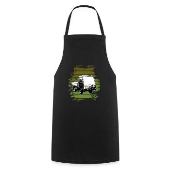 Multicar M25 Multicar Nouveaux camions Multricar - Tablier de cuisine - noir - Devant - AI Model Male 185 dark (185cm)