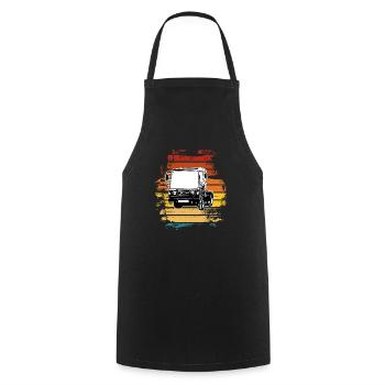 Multicar M25 Multicar Nouveaux camions Multricar - Tablier de cuisine - noir - Devant - AI Model Male 185 dark (185cm)