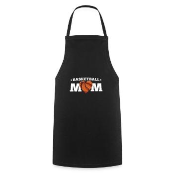 Basket-ball - Tablier de cuisine - noir - Devant - AI Model Male 185 dark (185cm)