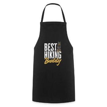 Australian Cattle Dog Red Blue Heeler - Cooking Apron - black - Front - AI Model Male 185 dark (185cm)