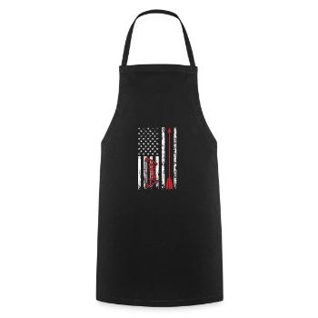 Archery Saying Funny Archer Quote Bow Archery - Cooking Apron - black - Front - AI Model Male 185 dark (185cm)
