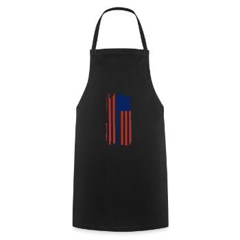 Cornhole-Spieler Cornhole-Team-Cornhole-Spiel - Kochschürze - Schwarz - Vorne - AI Model Male 185 dark (185cm)