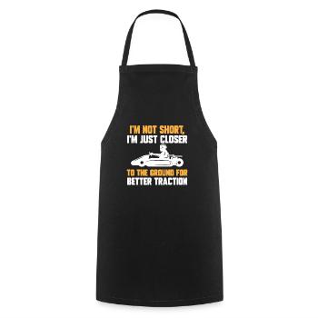 Go Kart Racing Karting Karting - Cooking Apron - black - Front - AI Model Male 185 dark (185cm)