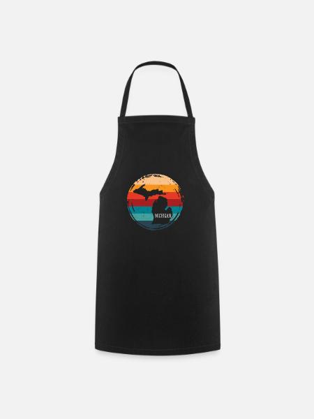 michigan - Kochschürze - Schwarz
