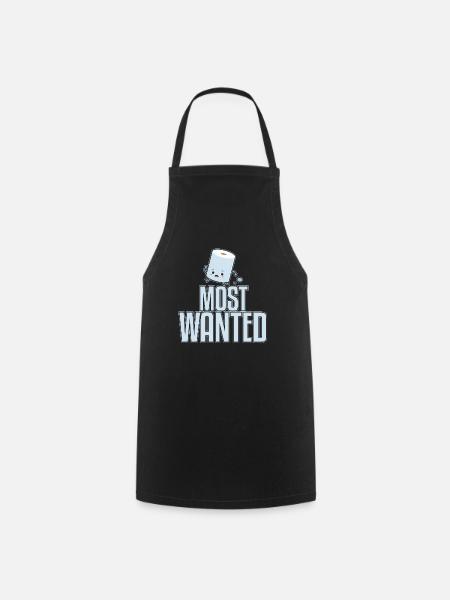 Most Wanted - Kochschürze - Schwarz
