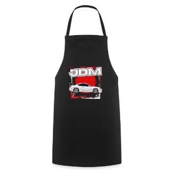 Jdm / Tuning / Turbocompresseur / Jantes / Chiptuning - Tablier de cuisine - noir - Devant - AI Model Male 185 dark (185cm)