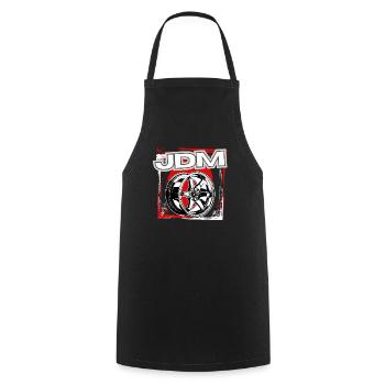 Jdm / Tuning / Turbocompresseur / Jantes / Chiptuning - Tablier de cuisine - noir - Devant - AI Model Male 185 dark (185cm)