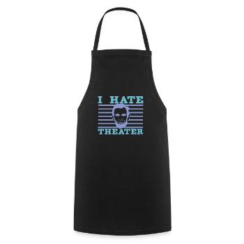 Abraham Lincoln Theater Theatre US History - Cooking Apron - black - Front - AI Model Male 185 dark (185cm)