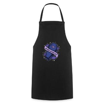 No Gods No Masters - Cooking Apron - black - Front - AI Model Male 185 dark (185cm)