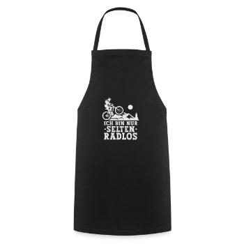 Selten Radlos Fahrrad MTB Radsport Mountainbike - Cooking Apron - black - Front - AI Model Male 185 dark (185cm)