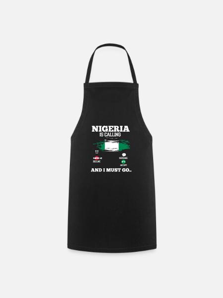 Nigeria - Kochschürze - Schwarz