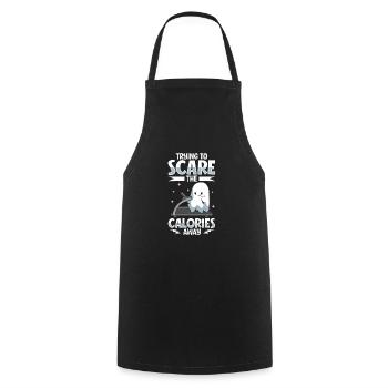 Bodybuilding Powerlifting Weightlifting Fitness - Cooking Apron - black - Front - AI Model Male 185 dark (185cm)