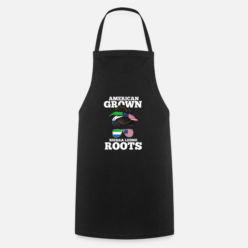 Sierra Leone - Cooking Apron - black