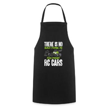 RC Car Remote Control Car - Cooking Apron - black - Front - AI Model Male 185 dark (185cm)