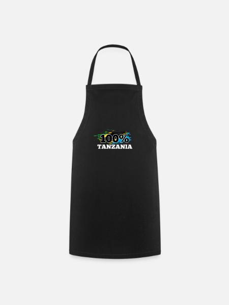 Tansania - Kochschürze - Schwarz