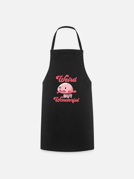 Blobfisch - Kochschürze - Schwarz