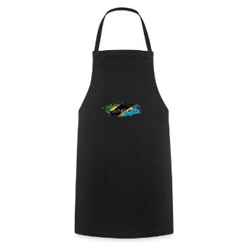 Tanzanie - Tablier de cuisine - noir - Devant - AI Model Male 185 dark (185cm)