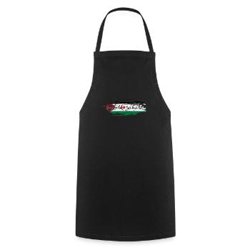 Western Sahara - Cooking Apron - black - Front - AI Model Male 185 dark (185cm)