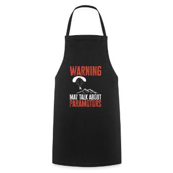 Paramoteur Parapente motorisé - Tablier de cuisine - noir - Devant - AI Model Male 185 dark (185cm)