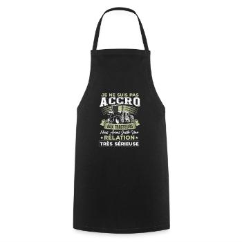Fermier Conducteur De Tracteur Paysan - Tablier de cuisine - noir - Devant - AI Model Male 185 dark (185cm)