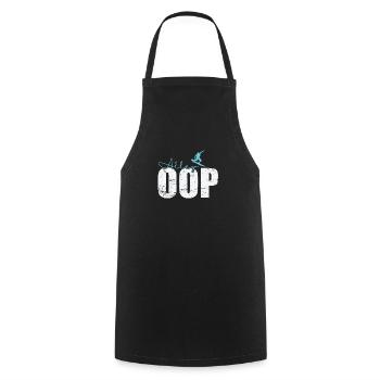 Alley Oop Surf - Tablier de cuisine - noir - Devant - AI Model Male 185 dark (185cm)