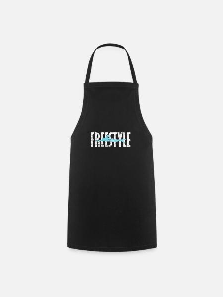 Freestyle Schwimmen - Kochschürze - Schwarz