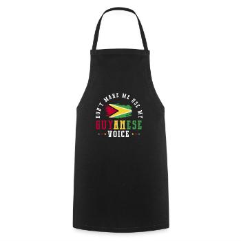 Guyana Flag Guyanese Guyana - Cooking Apron - black - Front - AI Model Male 185 dark (185cm)