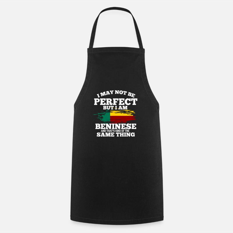 Bénin - Tablier de cuisine - noir