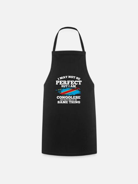 Congo - Tablier de cuisine - noir