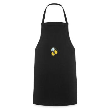 abeille miel animaux nature apiculteur - Tablier de cuisine - noir - Devant - AI Model Male 185 dark (185cm)