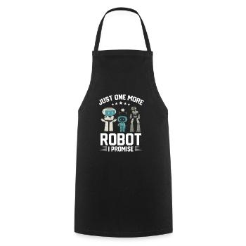 Droid Builder Juste un robot de plus, je vous le promets, drôle - Tablier de cuisine - noir - Devant - AI Model Male 185 dark (185cm)