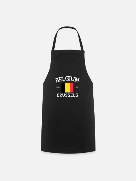 Belgien - Kochschürze - Schwarz