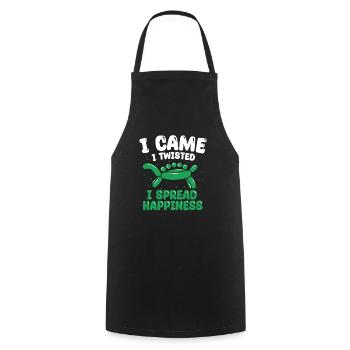 Balloon Animal Party Balloon Artist - Cooking Apron - black - Front - AI Model Male 185 dark (185cm)