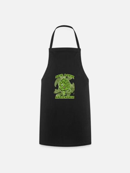Artichaut - Tablier de cuisine - noir