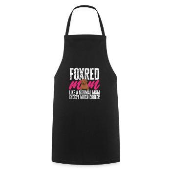 Foxred Labrador Fox Red Labrador Retriever - Cooking Apron - black - Front - AI Model Male 185 dark (185cm)