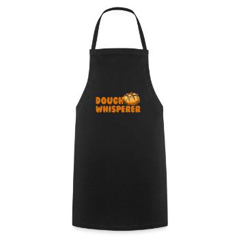 Dough Whisperer Baking Lovers Baking Fans Baking - Cooking Apron - black - Front - AI Model Male 185 dark (185cm)